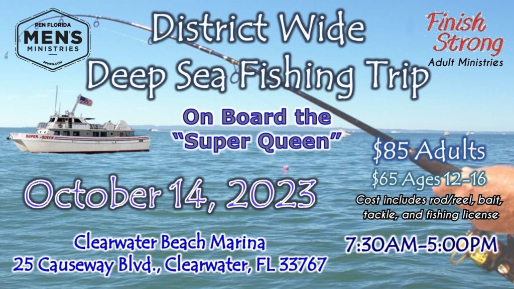 District Wide Deep Sea Fishing Trip Fall 2023 - Peninsular Florida District  Council